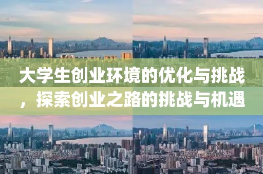 大学生创业环境的优化与挑战，探索创业之路的挑战与机遇