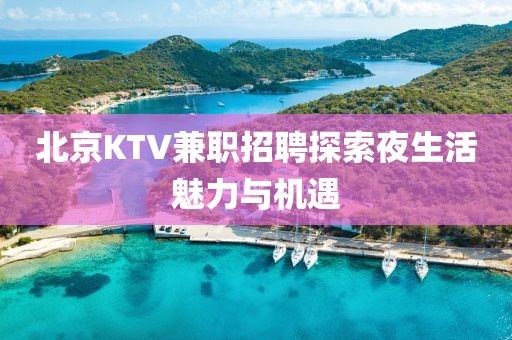 北京KTV兼职招聘探索夜生活魅力与机遇