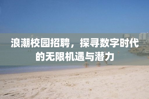 浪潮校园招聘，探寻数字时代的无限机遇与潜力